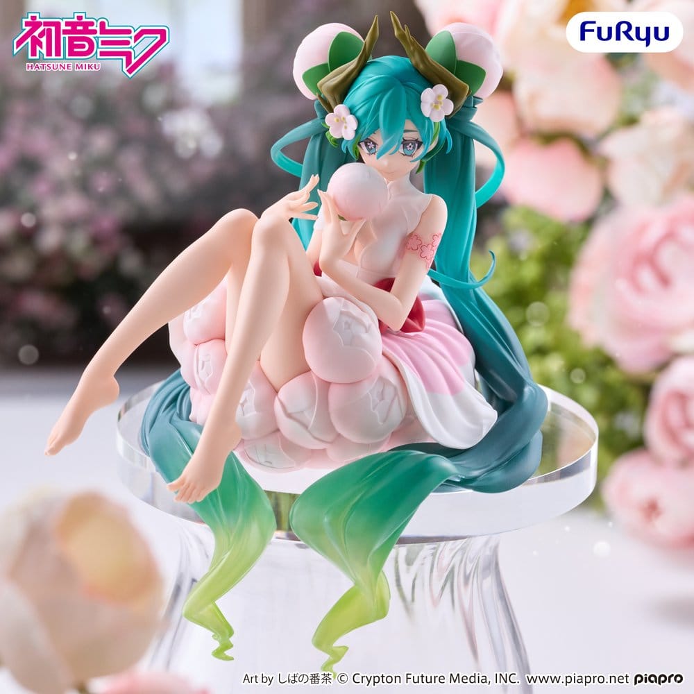 Hatsune Miku Noodle Stopper PVC Figur Flower Fairy White Plum Blossom 13 cm Image 4