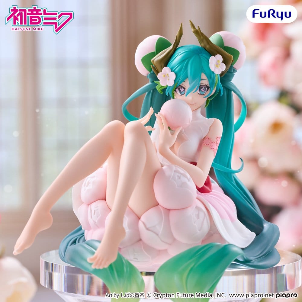 Hatsune Miku Noodle Stopper PVC Figur Flower Fairy White Plum Blossom 13 cm Image 6