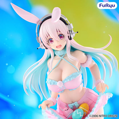 Super Sonico BiCute Bunnies PVC Figur Pastel Easter Ver. 29 cm Image 2