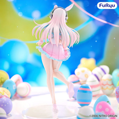 Super Sonico BiCute Bunnies PVC Figur Pastel Easter Ver. 29 cm Image 3
