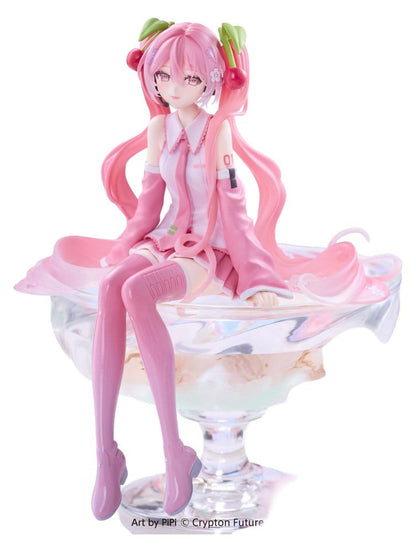 Hatsune Miku Noodle Stopper PVC Figur Sakura Miku 2026 Smile Ver. 14 cm Image 1