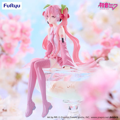 Hatsune Miku Noodle Stopper PVC Figur Sakura Miku 2026 Smile Ver. 14 cm Image 3