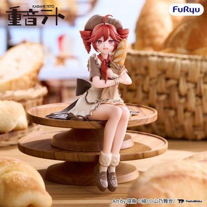 UTAU Noodle Stopper PVC Figur Kasane Teto Baguette Ver. 14 cm Image 1