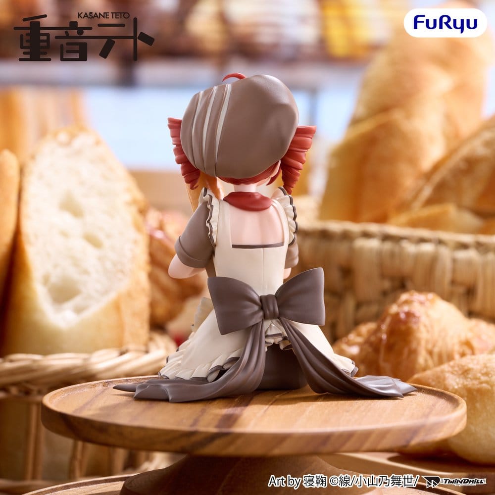 UTAU Noodle Stopper PVC Figur Kasane Teto Baguette Ver. 14 cm Image 5