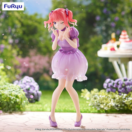 The Quintessential Quintuplets Trio-Try-iT PVC Statue Nakano Nino Pastel Dress Ver. 21 cm Image 2