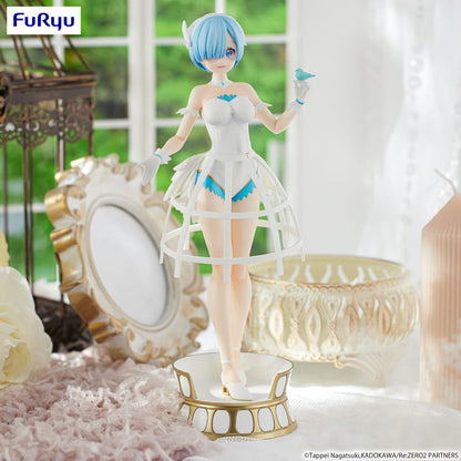 Re: Zero Exceed Creative PVC Statue Rem Cage Dress 22 cm Image 2
