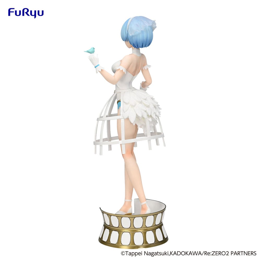 Re: Zero Exceed Creative PVC Statue Rem Cage Dress 22 cm Image 3