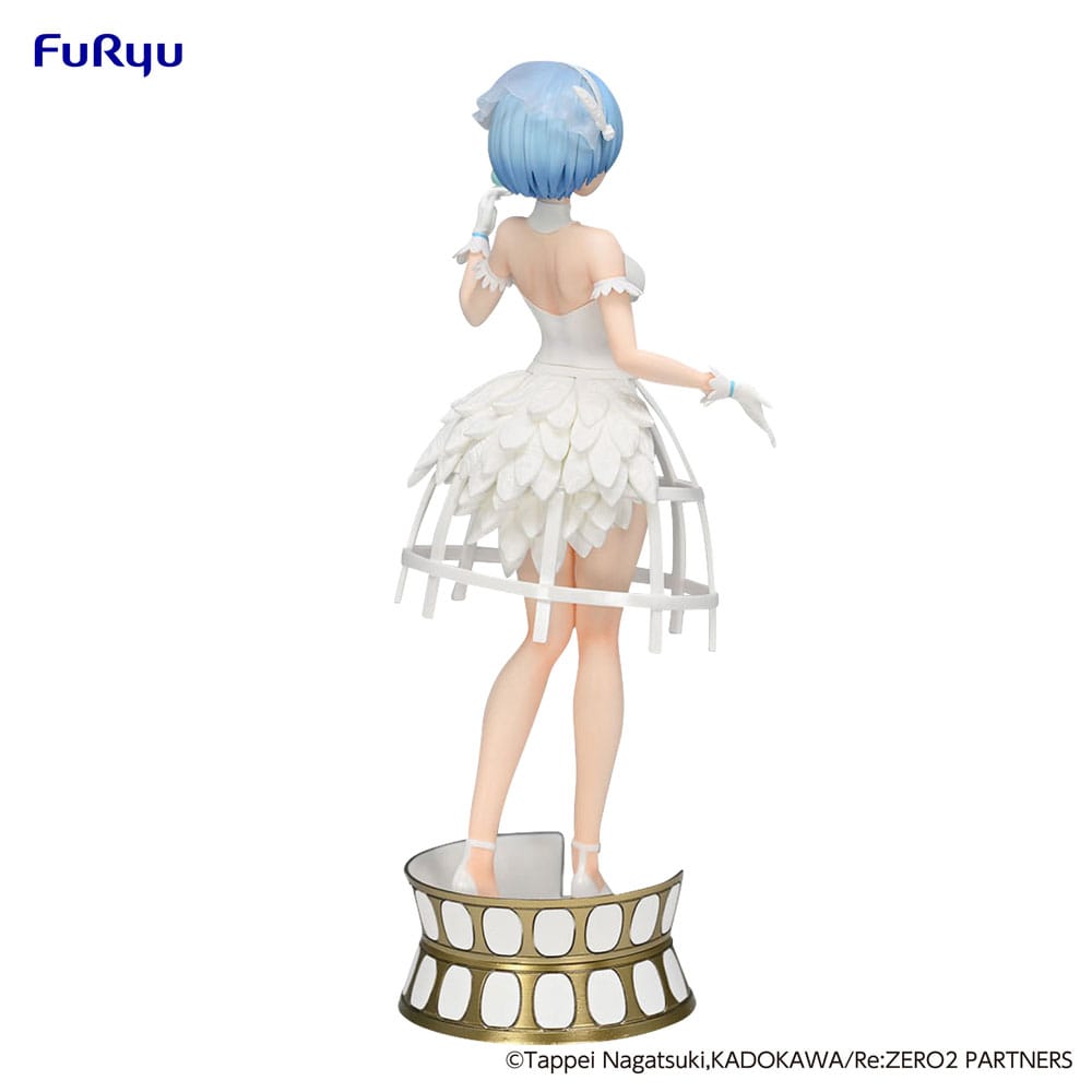 Re: Zero Exceed Creative PVC Statue Rem Cage Dress 22 cm Image 5