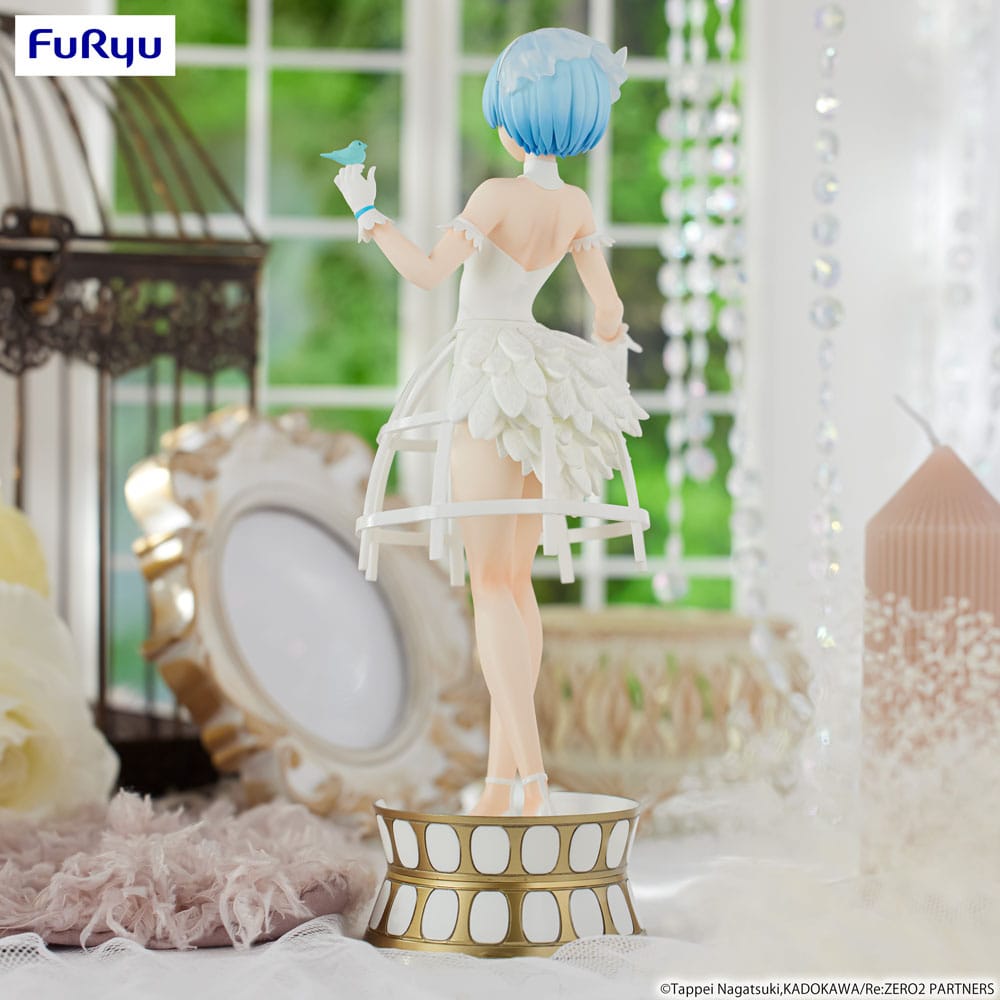 Re: Zero Exceed Creative PVC Statue Rem Cage Dress 22 cm Image 7