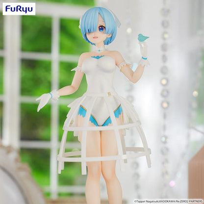 Re: Zero Exceed Creative PVC Statue Rem Cage Dress 22 cm Image 10