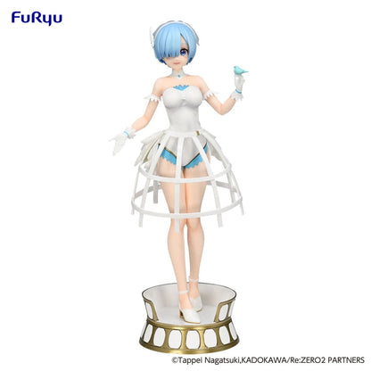 Re: Zero Exceed Creative PVC Statue Rem Cage Dress 22 cm Image 11