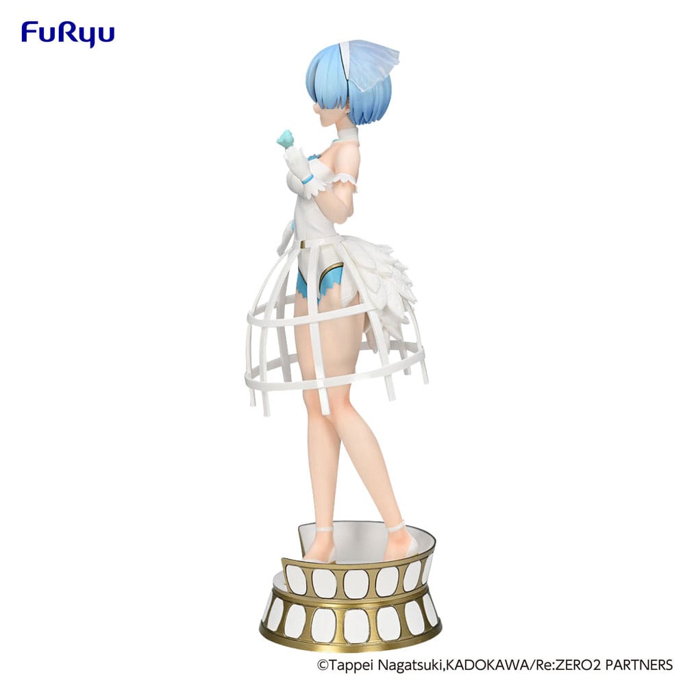 Re: Zero Exceed Creative PVC Statue Rem Cage Dress 22 cm Image 13