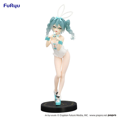 Hatsune Miku BiCute Bunnies PVC Statue Miku Rurudo White Color Ver. 27 cm Image 1
