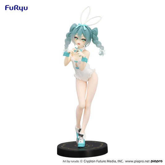 Hatsune Miku BiCute Bunnies PVC Statue Miku Rurudo White Color Ver. 27 cm Image 1