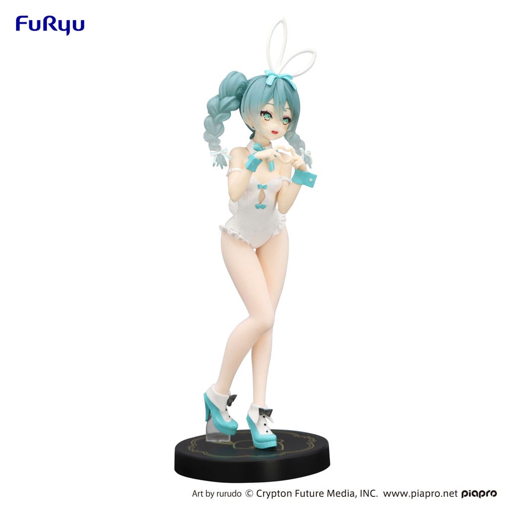 Hatsune Miku BiCute Bunnies PVC Statue Miku Rurudo White Color Ver. 27 cm Image 7