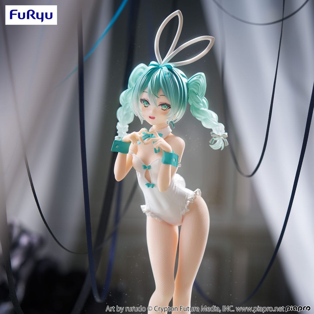 Hatsune Miku BiCute Bunnies PVC Statue Miku Rurudo White Color Ver. 27 cm Image 8