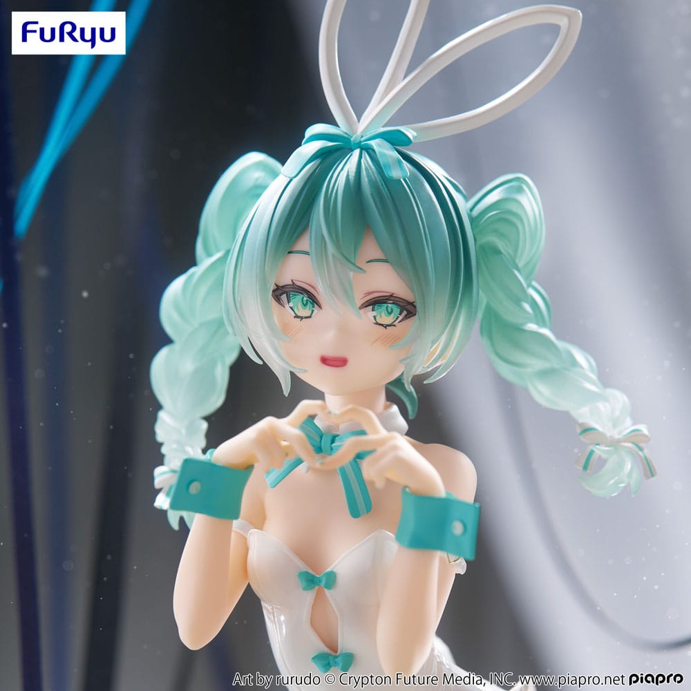 Hatsune Miku BiCute Bunnies PVC Statue Miku Rurudo White Color Ver. 27 cm Image 10