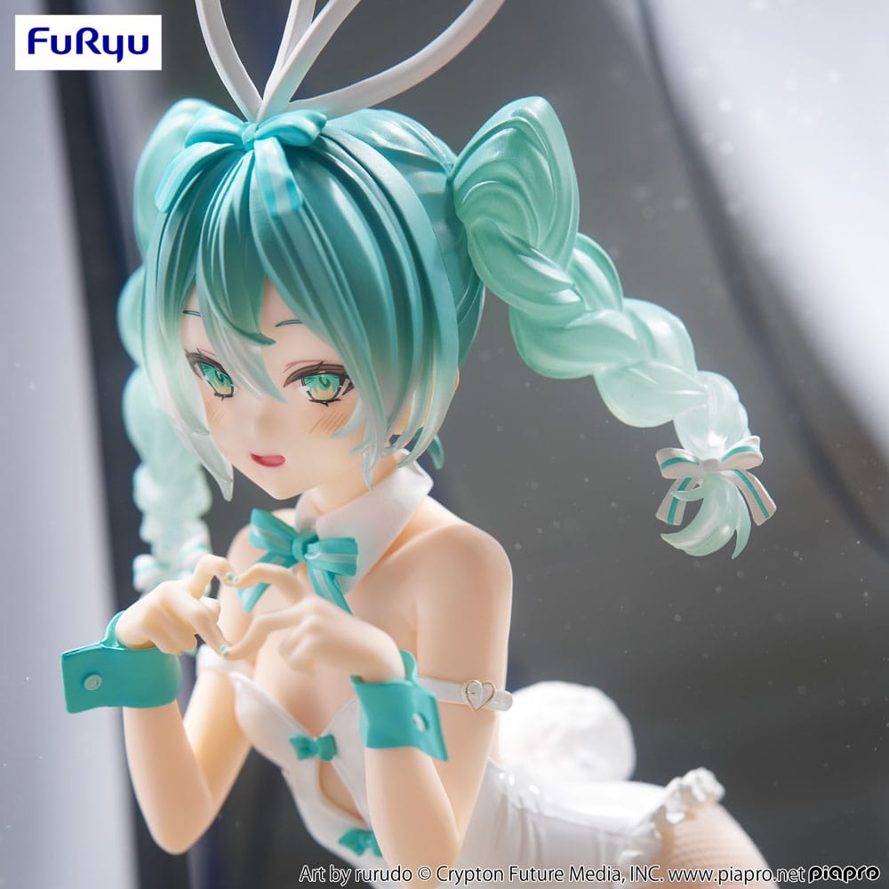 Hatsune Miku BiCute Bunnies PVC Statue Miku Rurudo White Color Ver. 27 cm Image 11