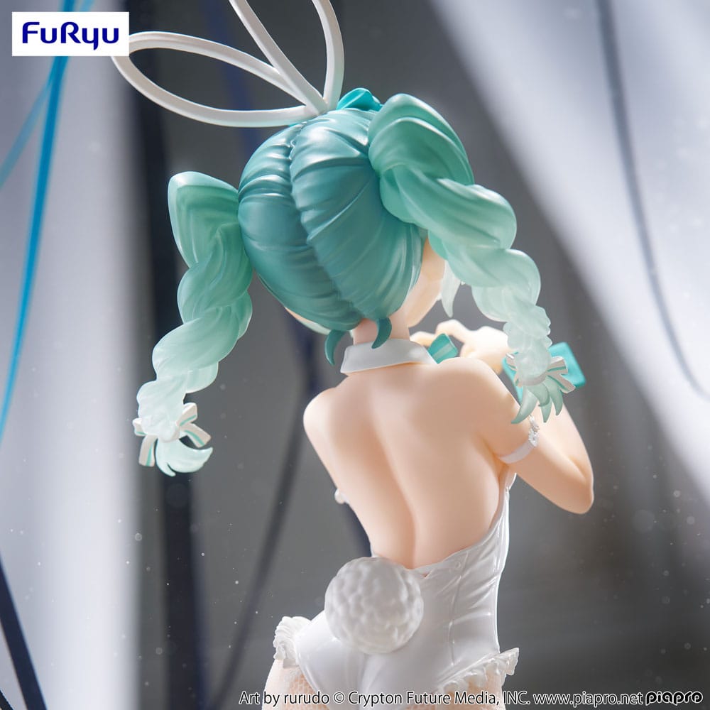 Hatsune Miku BiCute Bunnies PVC Statue Miku Rurudo White Color Ver. 27 cm Image 12