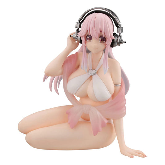 Super Sonico Noodle Stopper PVC Statue Super Sonico Summer Memories Ver. 11 cm Image 1