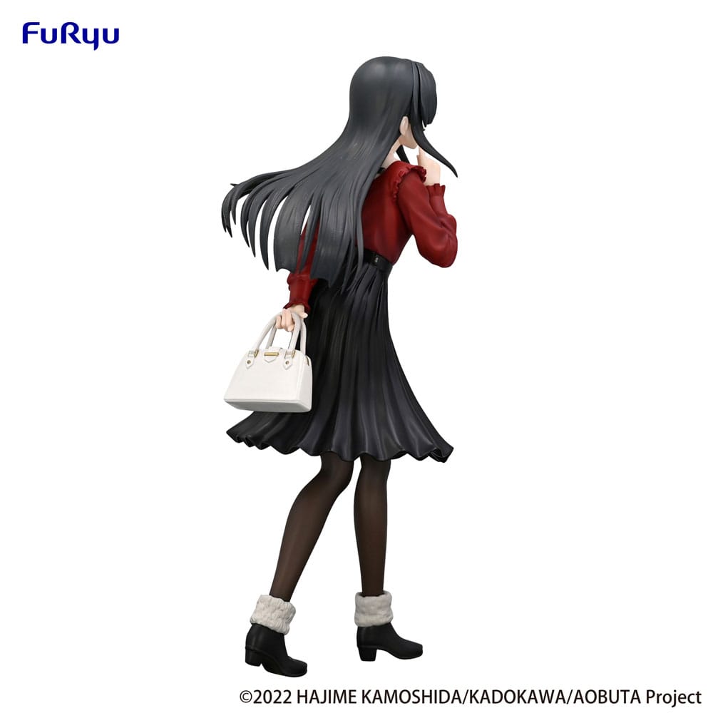 Rascal Does Not Dream of Bunny Girl Senpai Trio-Try-iT PVC Statue Mai Sakurajima Winter Outfit Ver. 21 cm Image 4