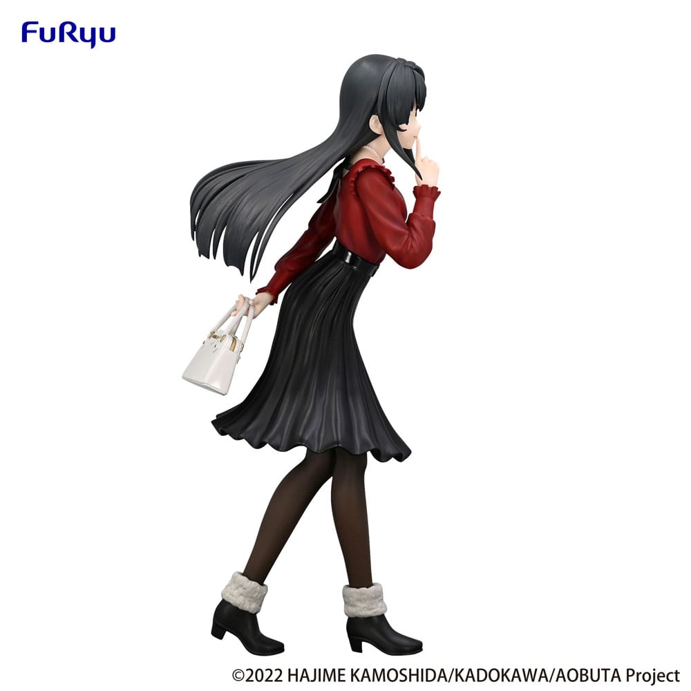 Rascal Does Not Dream of Bunny Girl Senpai Trio-Try-iT PVC Statue Mai Sakurajima Winter Outfit Ver. 21 cm Image 5