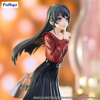Rascal Does Not Dream of Bunny Girl Senpai Trio-Try-iT PVC Statue Mai Sakurajima Winter Outfit Ver. 21 cm Image 9