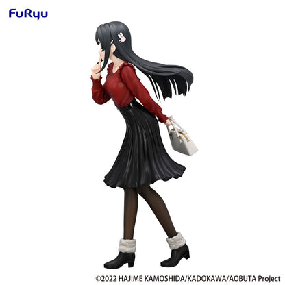 Rascal Does Not Dream of Bunny Girl Senpai Trio-Try-iT PVC Statue Mai Sakurajima Winter Outfit Ver. 21 cm Image 12