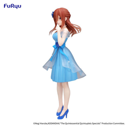 The Quintessential Quintuplets Trio-Try-iT PVC Statue Nakano Miku Pastel Dress Ver. 21 cm Image 2