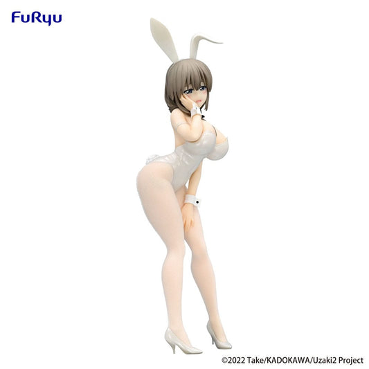 Uzaki-chan Wants to Hang Out! BiCute Bunnies PVC Statue Tsuki Uzaki White Pearl Ver. 29 cm Image 2
