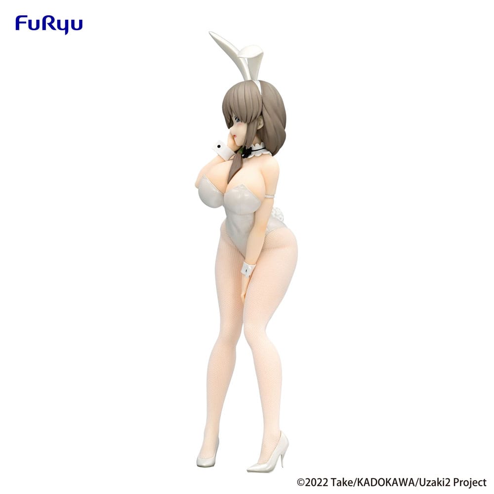 Uzaki-chan Wants to Hang Out! BiCute Bunnies PVC Statue Tsuki Uzaki White Pearl Ver. 29 cm Image 6