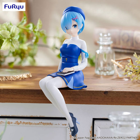 Re:Zero Starting Life in Another World Noodle Stopper PVC Statue Rem Book Girl Ver. 15 cm Image 1
