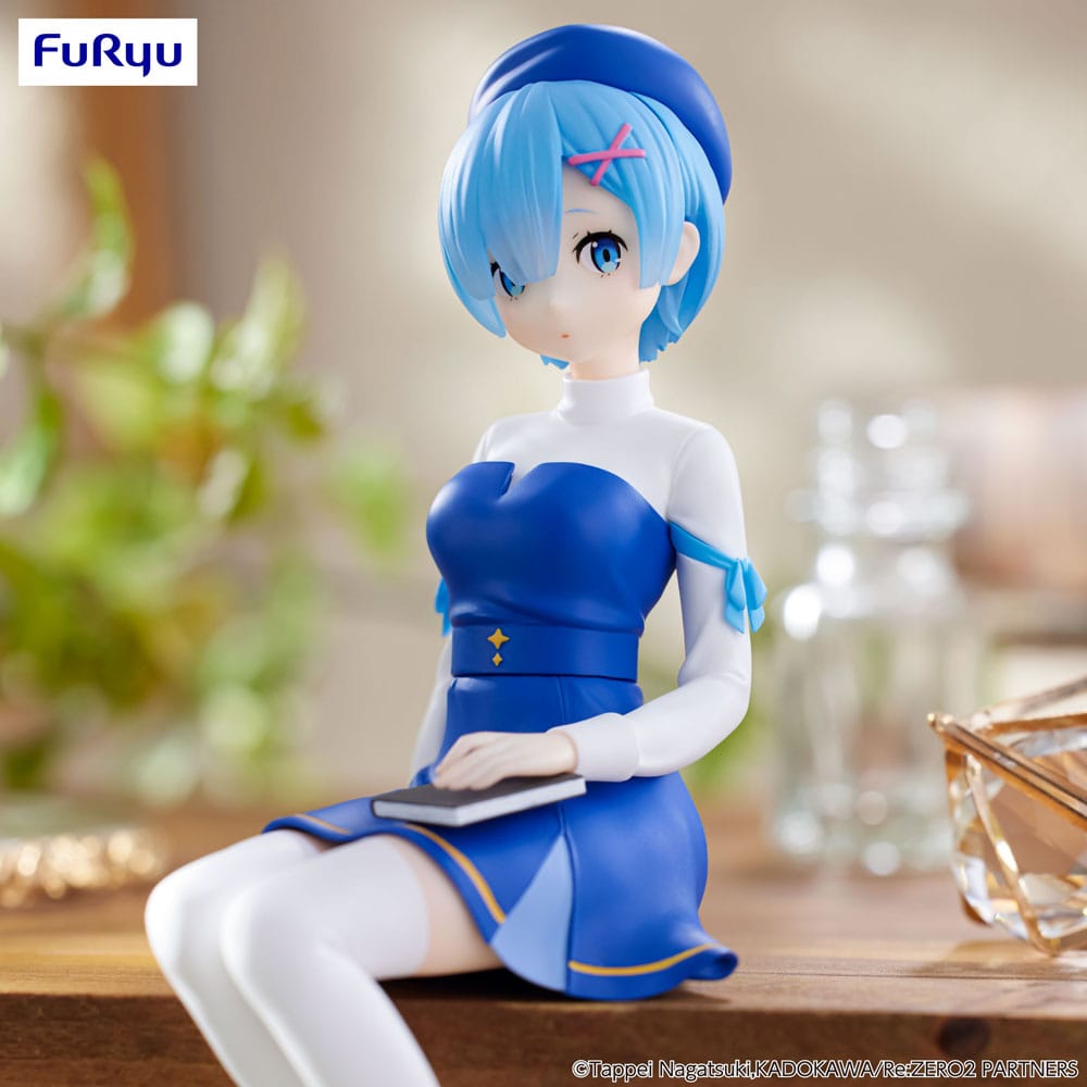 Re:Zero Starting Life in Another World Noodle Stopper PVC Statue Rem Book Girl Ver. 15 cm Image 5