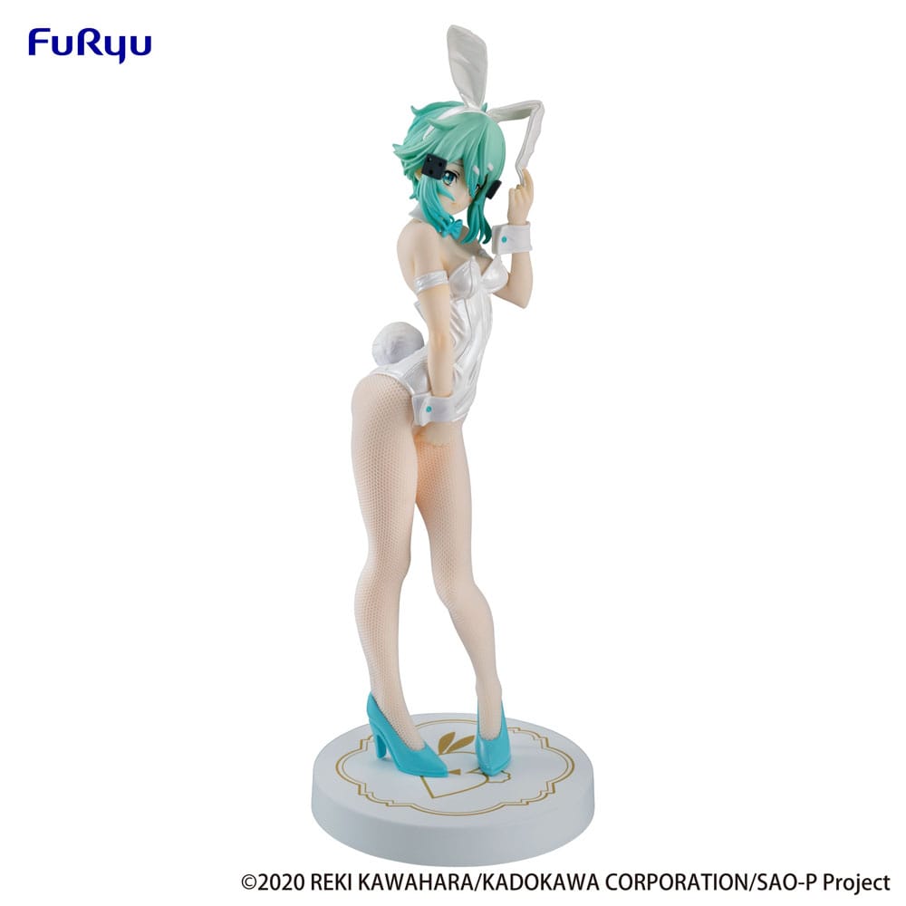 Sword Art Online BiCute Bunnies PVC Statue Sinon White Pearl Ver. 28 cm Image 5