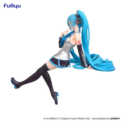 Hatsune Miku Noodle Stopper PVC Statue Kuroboshi Kouhaku Ver. (re-run) 14 cm Image 3