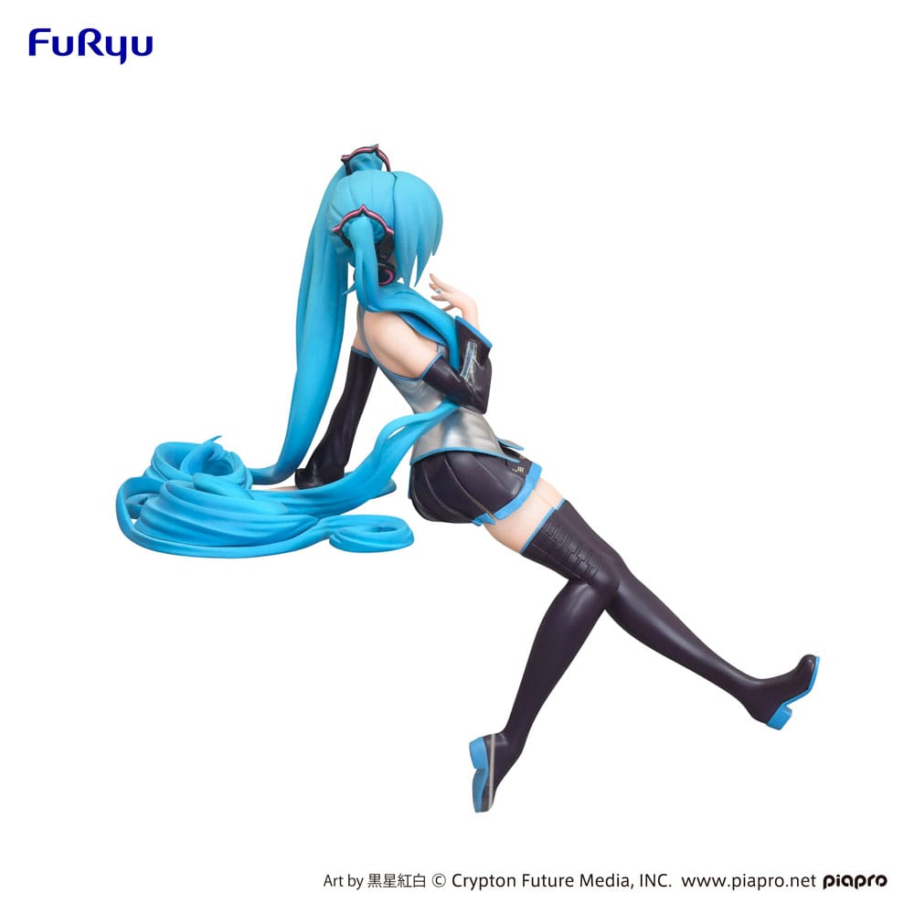 Hatsune Miku Noodle Stopper PVC Statue Kuroboshi Kouhaku Ver. (re-run) 14 cm Image 4