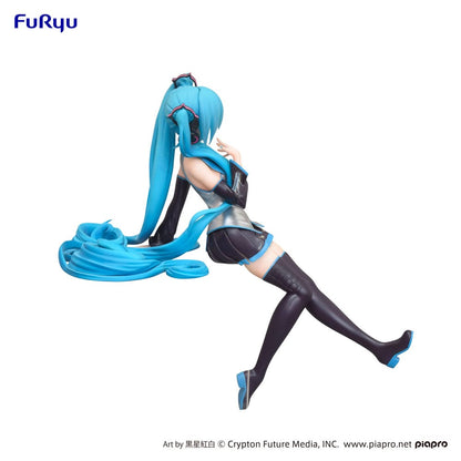Hatsune Miku Noodle Stopper PVC Statue Kuroboshi Kouhaku Ver. (re-run) 14 cm Image 4