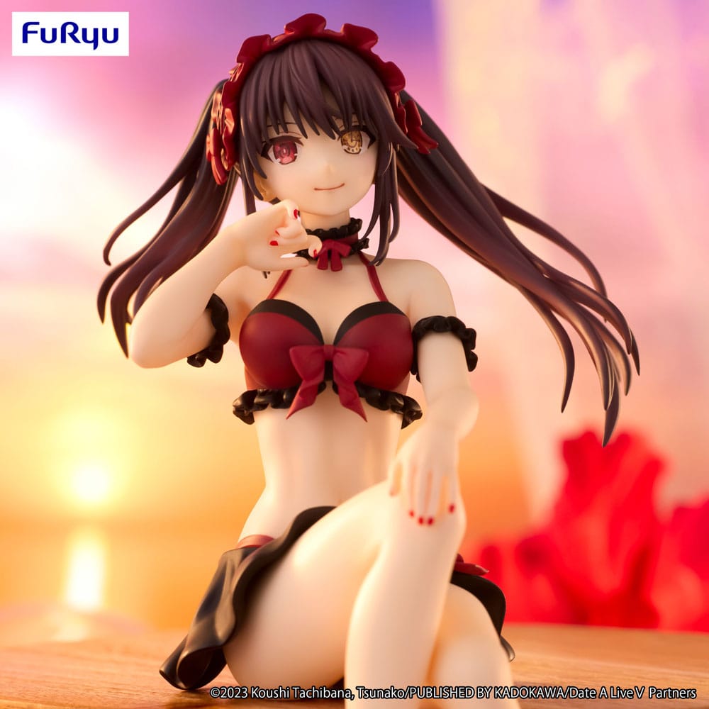 Date A Live Noodle Stopper PVC Statue Kurumi Tokisaki Swimsuit Ver. 15 cm Image 7