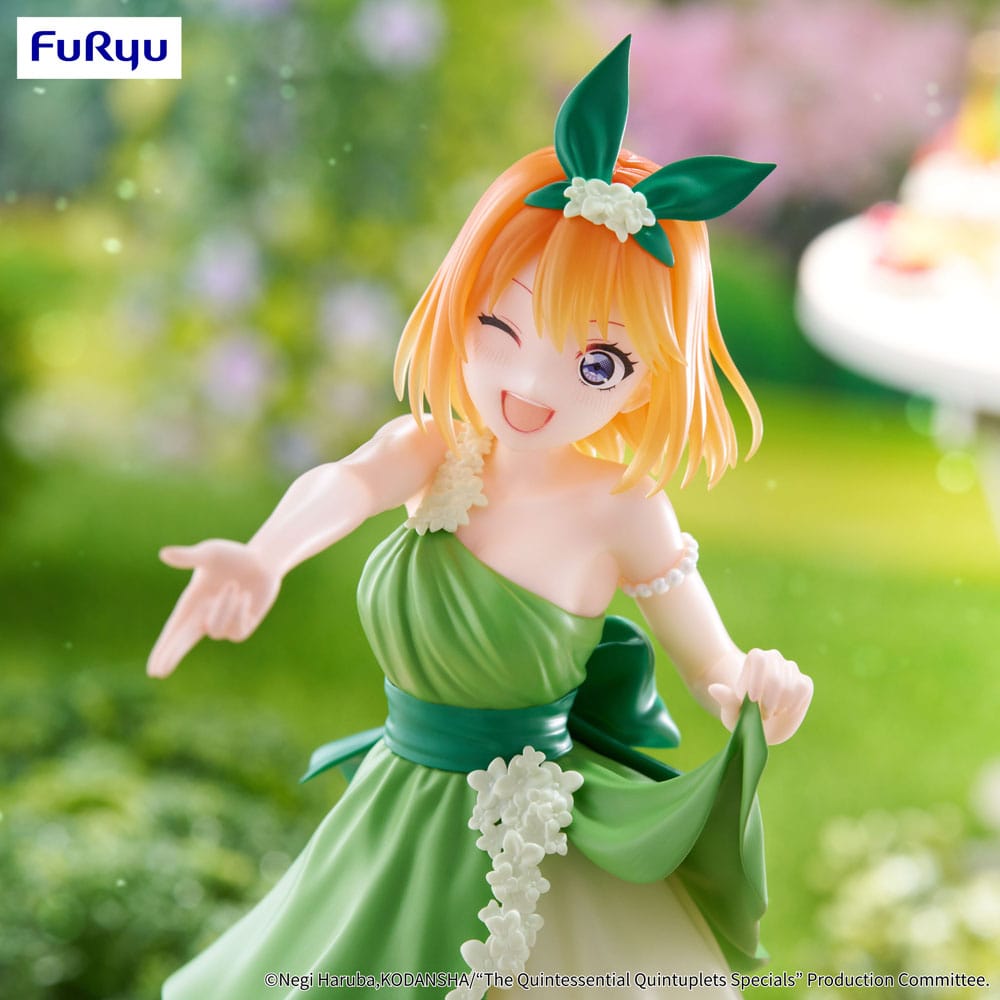 The Quintessential Quintuplets Trio-Try-iT PVC Statue Nakano Yotsuba Pastel Dress Ver. 22 cm Image 11