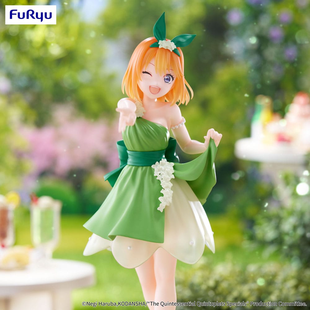 The Quintessential Quintuplets Trio-Try-iT PVC Statue Nakano Yotsuba Pastel Dress Ver. 22 cm Image 12