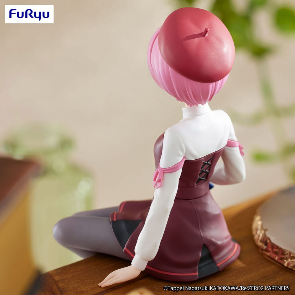 Re:Zero Starting Life in Another World Noodle Stopper PVC Statue Ram Book Girl Ver. 14 cm Image 3