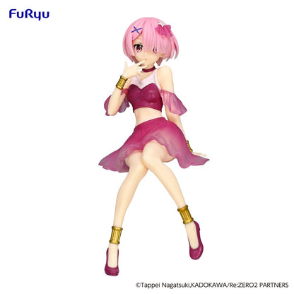 Re:Zero Starting Life in Another World Noodle Stopper PVC Statue Ram Twinkle Party Another Color Ver. 14 cm Image 1
