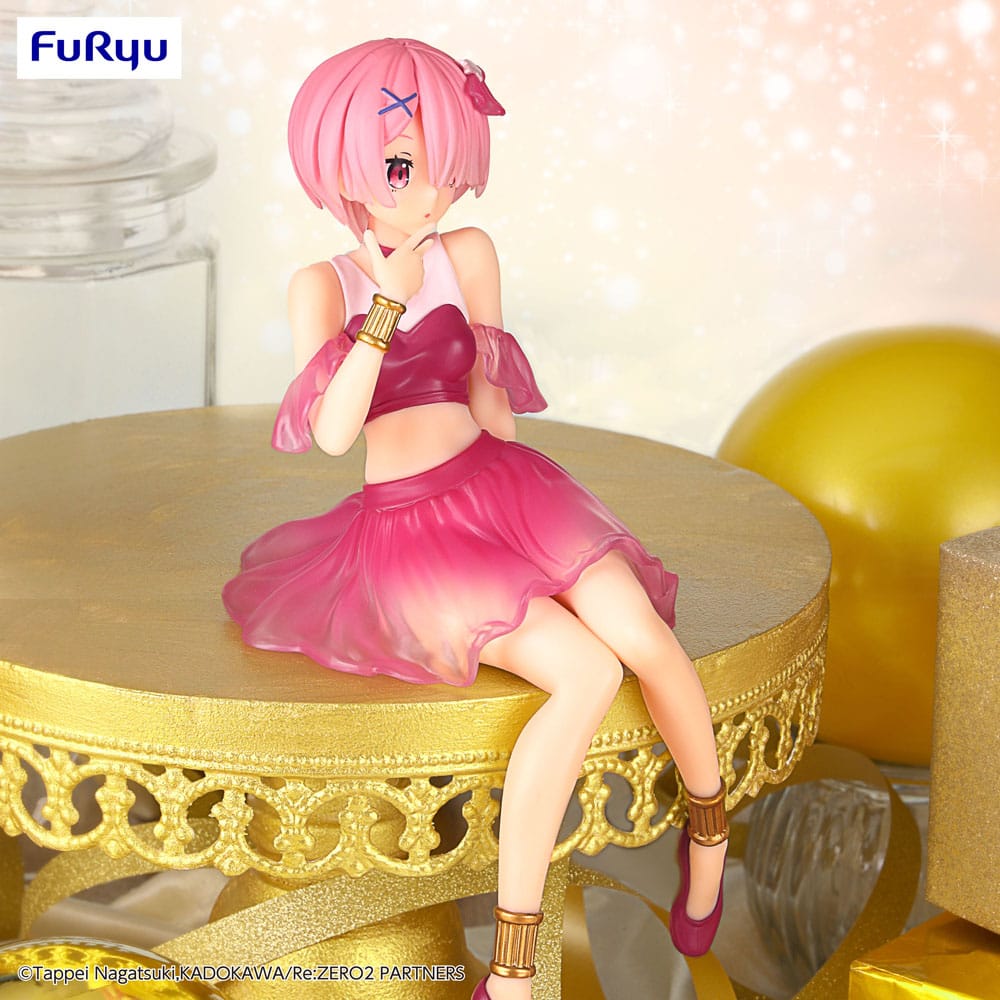 Re:Zero Starting Life in Another World Noodle Stopper PVC Statue Ram Twinkle Party Another Color Ver. 14 cm Image 3