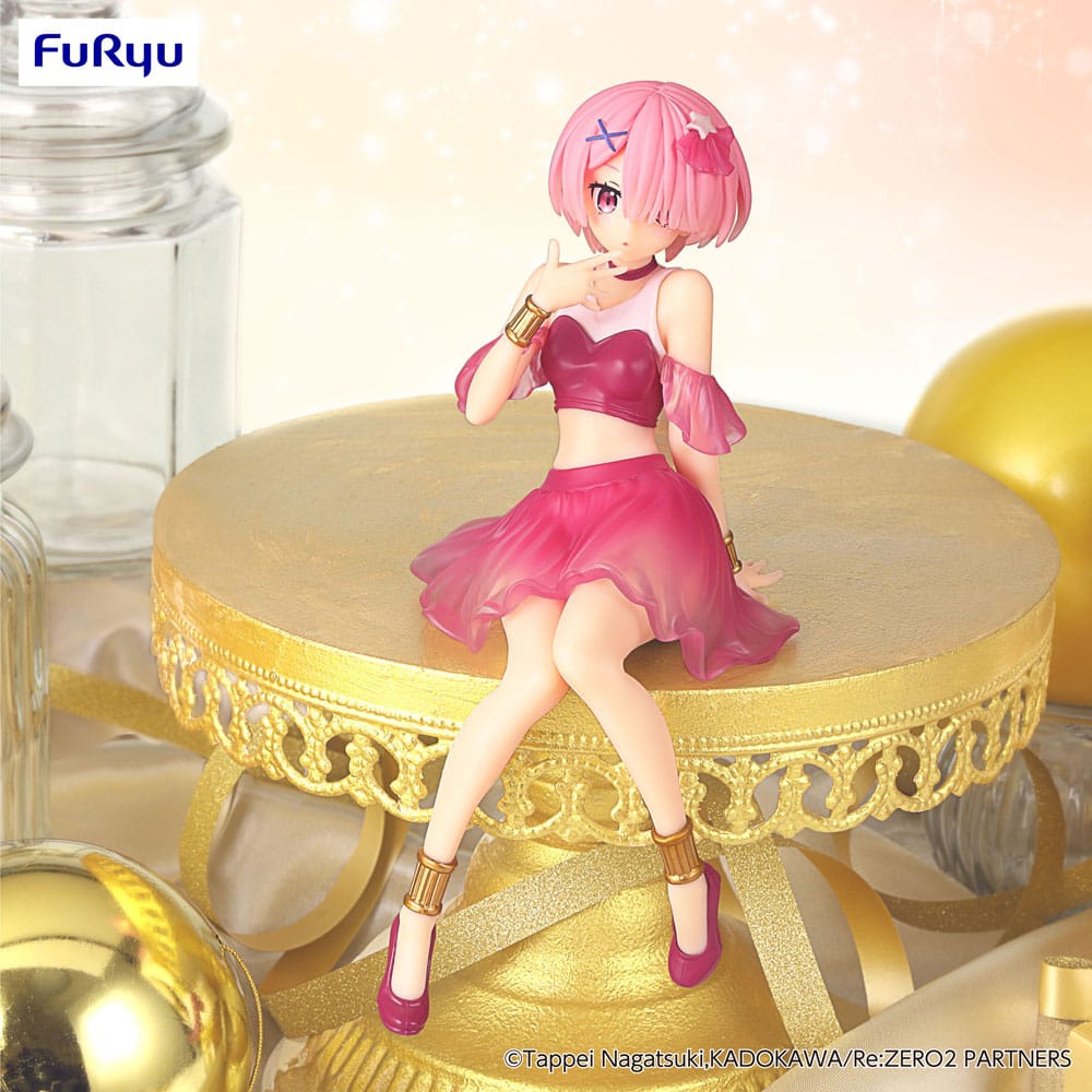 Re:Zero Starting Life in Another World Noodle Stopper PVC Statue Ram Twinkle Party Another Color Ver. 14 cm Image 5