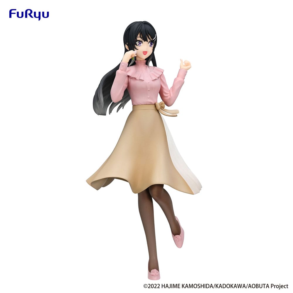 Rascal Does Not Dream of Bunny Girl Senpai Trio-Try-iT PVC Statue Mai Sakurajima Spring Outfit Ver. 21 cm Image 6