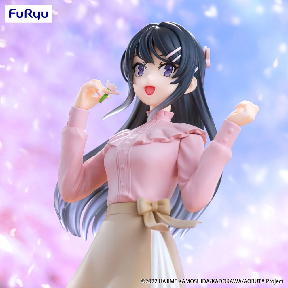 Rascal Does Not Dream of Bunny Girl Senpai Trio-Try-iT PVC Statue Mai Sakurajima Spring Outfit Ver. 21 cm Image 8