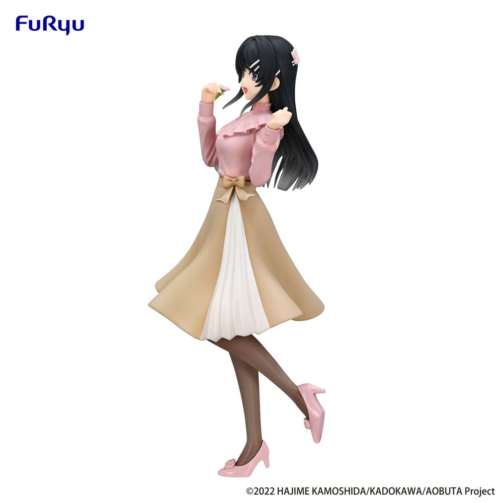 Rascal Does Not Dream of Bunny Girl Senpai Trio-Try-iT PVC Statue Mai Sakurajima Spring Outfit Ver. 21 cm Image 11