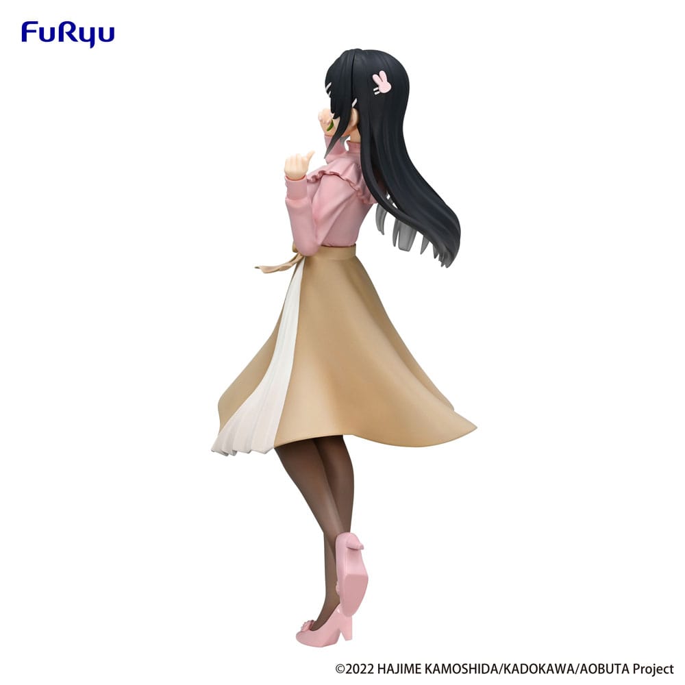 Rascal Does Not Dream of Bunny Girl Senpai Trio-Try-iT PVC Statue Mai Sakurajima Spring Outfit Ver. 21 cm Image 12