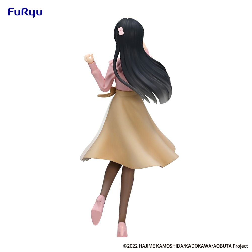 Rascal Does Not Dream of Bunny Girl Senpai Trio-Try-iT PVC Statue Mai Sakurajima Spring Outfit Ver. 21 cm Image 13