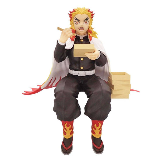 Demon Slayer: Kimetsu no Yaiba Noodle Stopper PVC Statue Rengoku Kyojuro 14 cm Image 1